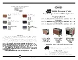 Preview for 1 page of Cadco BC-2-L Series Use & Care Manual