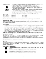 Preview for 5 page of Cadco BIR-1C Use And Care Manual