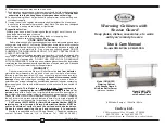 Cadco CMLW-CSG Use & Care Manual preview