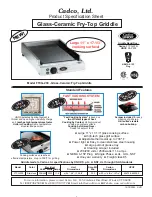 Cadco FTCG-200 Product Specification Sheet preview