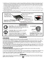 Preview for 3 page of Cadco GLASS-CERAMIC FRY TOP GRIDDLE FTCG-200 Use & Care Manual