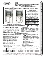 Предварительный просмотр 1 страницы Cadco Line Chef CAPO-603-6 Brochure & Specs