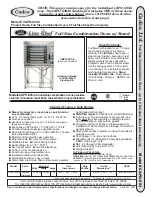 Preview for 4 page of Cadco Line Chef CAPO-6403S Product Specification Sheet