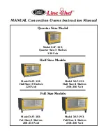 Cadco Line Chef XAF-103 Instruction Manual предпросмотр