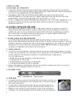 Preview for 4 page of Cadco Line Chef XAF-103 Instruction Manual