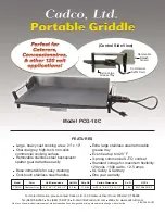 Preview for 1 page of Cadco PCG-10C Brochure