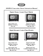 Preview for 1 page of Cadco RS1125AO Instruction Manual