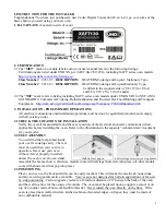 Preview for 3 page of Cadco RS1125AO Instruction Manual