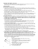 Preview for 4 page of Cadco RS1125AO Instruction Manual