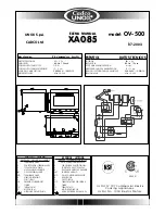 Предварительный просмотр 15 страницы Cadco UNOX OV-250 Instruction Manual