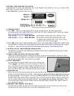 Предварительный просмотр 3 страницы Cadco XAFT-111 Instruction Manual