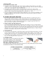 Preview for 4 page of Cadco XAFT-115A Instruction Manual