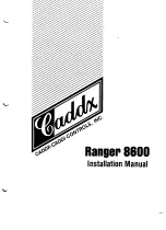 CADDX 8600 Installation Manual preview