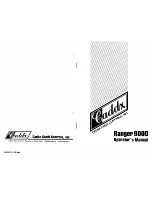 CADDX Ranger 9000 Operator'S Manual preview