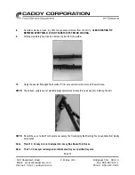 Предварительный просмотр 15 страницы CADDY 21-C Operation And Maintenance Manual