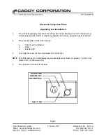 Предварительный просмотр 10 страницы CADDY Utility Distribution System Operation And Maintenance Manual