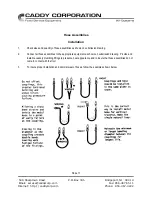 Предварительный просмотр 12 страницы CADDY Utility Distribution System Operation And Maintenance Manual