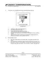 Предварительный просмотр 15 страницы CADDY Utility Distribution System Operation And Maintenance Manual