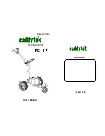 Preview for 1 page of Caddytek Cruiser RC-900 User Manual