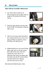 Preview for 20 page of caddytrek CT-7031-UD User Manual