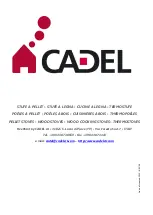 Preview for 96 page of Cadel Alessia Installation, Use And Maintenance Handbook