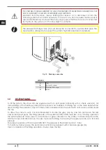 Preview for 64 page of Cadel aquos 15 Installation, Use And Maintenance Manual