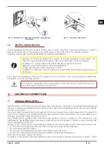 Preview for 65 page of Cadel aquos 15 Installation, Use And Maintenance Manual