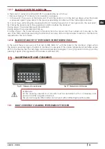 Preview for 83 page of Cadel aquos 15 Installation, Use And Maintenance Manual