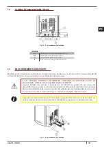 Preview for 109 page of Cadel aquos 15 Installation, Use And Maintenance Manual