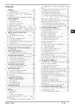 Preview for 185 page of Cadel aquos 15 Installation, Use And Maintenance Manual