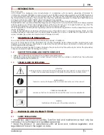 Preview for 3 page of Cadel aquos 24 h2O Installation, Use And Maintenance Manual