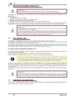 Preview for 8 page of Cadel aquos 24 h2O Installation, Use And Maintenance Manual