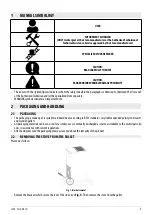 Preview for 3 page of Cadel ARCO 7 T1 Installer Manual