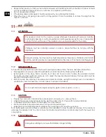 Preview for 16 page of Cadel CARINA 9,5 kW Installation, Use And Maintenance Manual