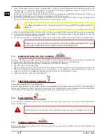 Preview for 18 page of Cadel CARINA 9,5 kW Installation, Use And Maintenance Manual