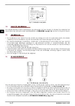 Предварительный просмотр 136 страницы Cadel CLUB Instructions For Installation, Use And Maintenance Manual