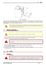 Preview for 15 page of Cadel MINI Installation, Use And Maintenance Manual