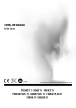 Cadel PRINCE 11 Installer Manual preview
