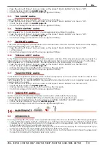 Preview for 31 page of Cadel SIRE3 PLUS Instructions For Installation, Use And Maintenance Manual