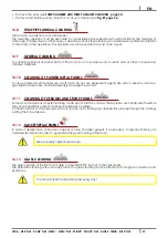 Preview for 37 page of Cadel SIRE3 PLUS Instructions For Installation, Use And Maintenance Manual