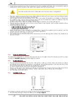 Предварительный просмотр 8 страницы Cadel VEGA Installation, Use And Maintenance Manual