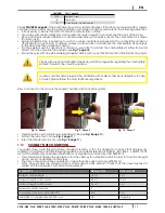 Предварительный просмотр 11 страницы Cadel VEGA Installation, Use And Maintenance Manual