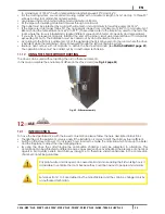 Предварительный просмотр 25 страницы Cadel VEGA Installation, Use And Maintenance Manual