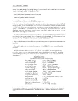 Preview for 7 page of Cadence Preamp Parametric Equalizer CEQ-600 Product Manual