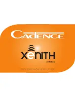 Cadence XENITH series Installation Manual preview