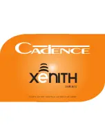 Preview for 1 page of Cadence Xenith Xa125.2 Installation Manual