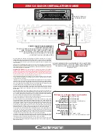 Cadence ZRS C4 Quick Installation Manual preview