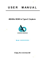 Cadenceberge CAD-HV-HCA16 User Manual preview