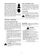 Предварительный просмотр 11 страницы Cadet 1170 Operator'S Manual