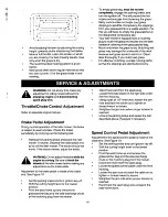 Предварительный просмотр 16 страницы Cadet 13A-328-596 Owner'S Manual